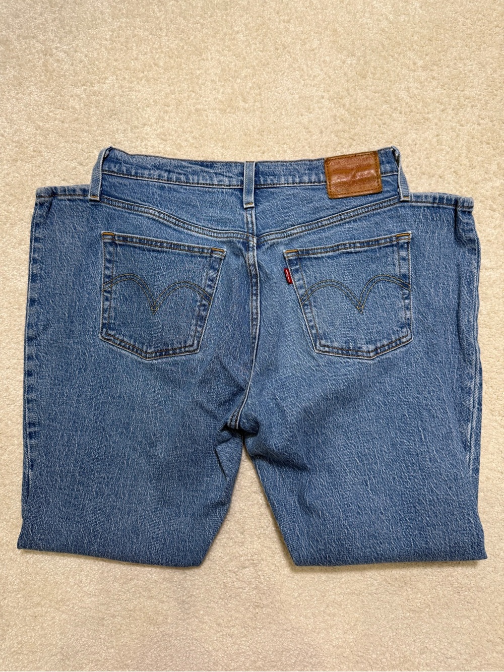 Levi's 501 S Skinny Premium Medium Blue Denim Jeans Size 28 6 - Picture 5 of 10
